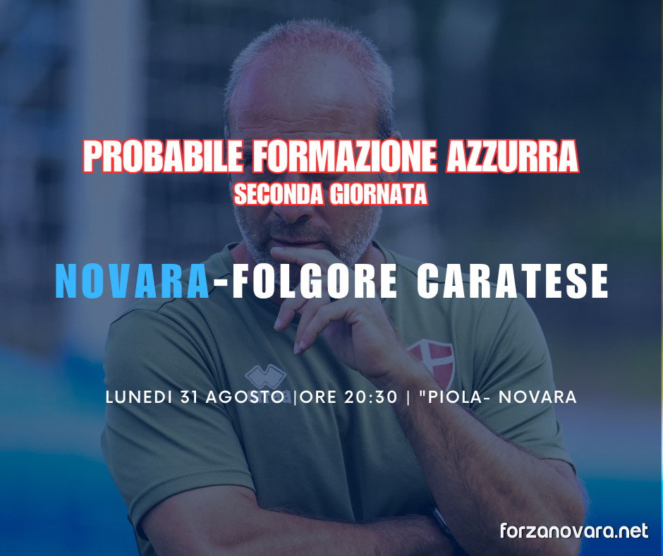 La Probabile Formazione Azzurra